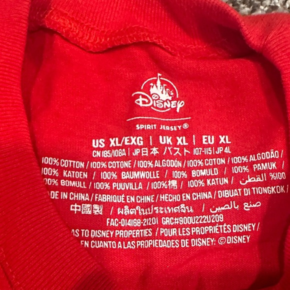 Disney Red Spirit Jersey Happy New Year 2022. Year of the Tiger. - Picture 2 of 10